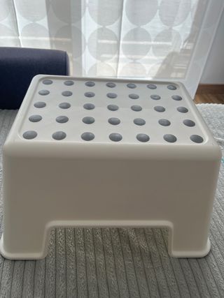 Taburete Antideslizante Blanco