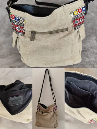 Bolso BOSANOVA Beige Multicolor