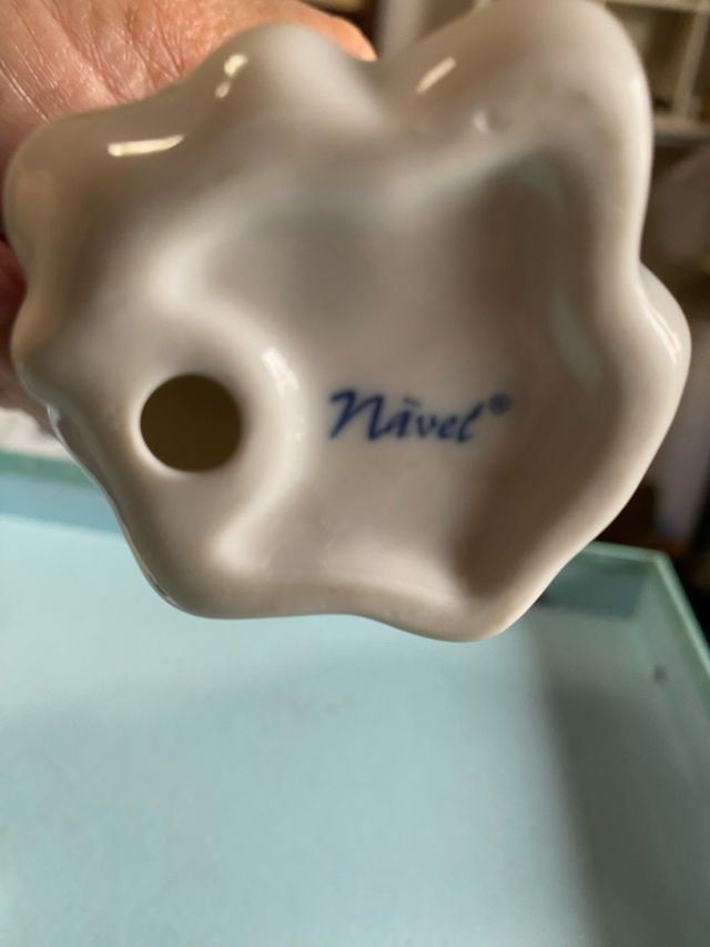 Lote figuras porcelana niño ángel futbolista