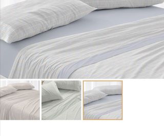 Sábanas Burrito Blanco 90cm