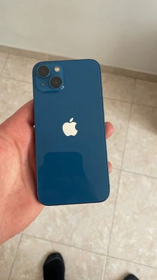 iPhone 13 Azul Con bateria y pantalla cambiada