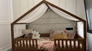 Cama Infantil Montessori Madera Natural