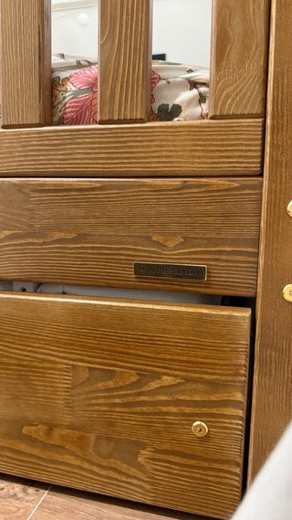 Cama Infantil Montessori Madera Natural