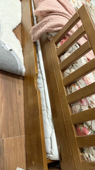 Cama Infantil Montessori Madera Natural