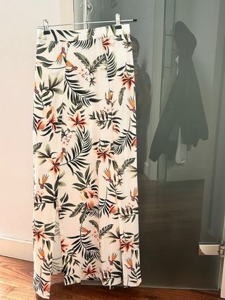 Conjunto tropical top y falda