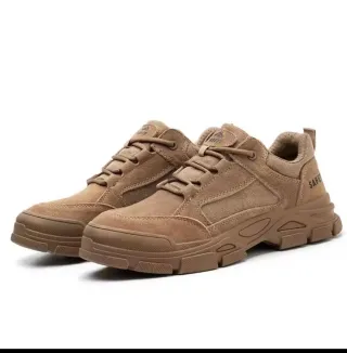 Botas de seguridad marrones