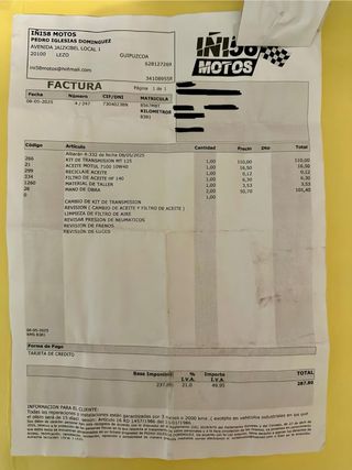 Yamaha MT-125 Naked Gris/Azul