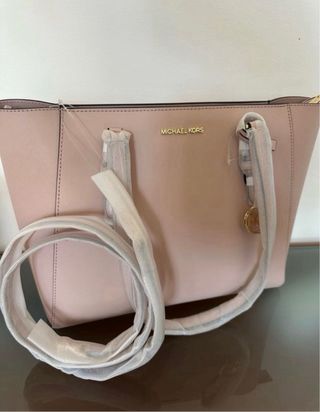Borsa Michael Kors rosa in pelle