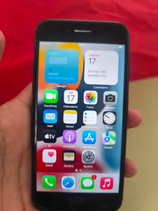 iPhone 7 128GB Negro/Plateado - Batería 100%