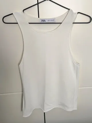 Top Zara Blanco