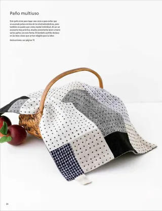 Accesorios de sashiko y patchwork
