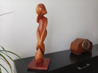 Escultura de madera