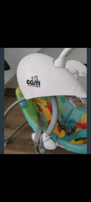 Hamaca para bebé con peluches