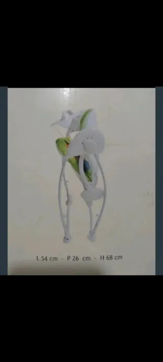 Hamaca para bebé con peluches