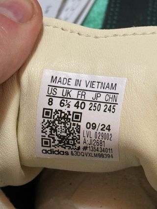 Adidas Samba OG "Green Preloved Yellow Velvet"