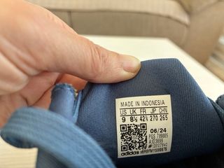 Zapatillas Adidas Running Hombre Azul/Blanco