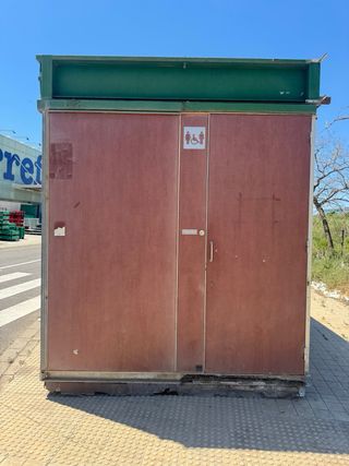 Caseta prefabricada bar con baños