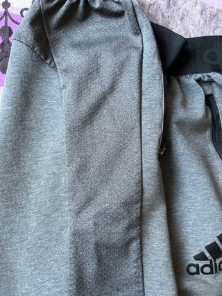 Pantalón chándal Adidas Talla M Gris
