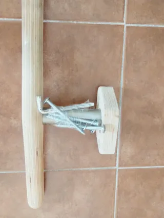 Barra dominadas Gorletic madera