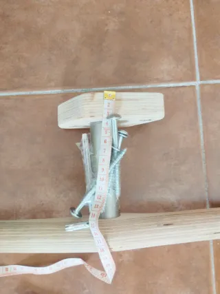 Barra dominadas Gorletic madera