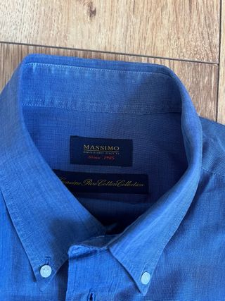 Camisa Massimo Dutti Azul Talla M