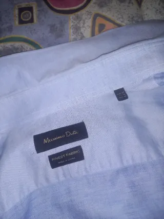 Camisa Massimo Dutti Azul