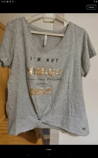 Camiseta Tiffosi gris talla XS grande