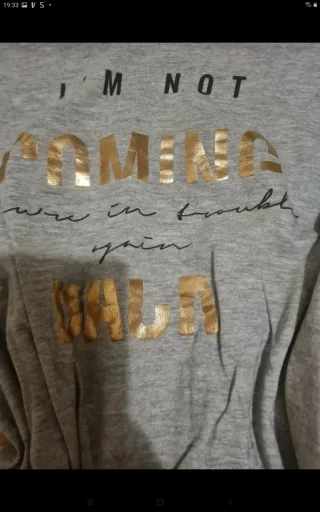 Camiseta Tiffosi gris talla XS grande