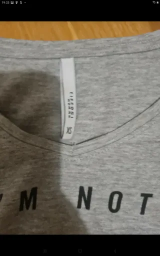 Camiseta Tiffosi gris talla XS grande