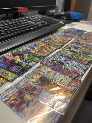 101 carte ex,V, Vstar,pokeball, masterball,vintage