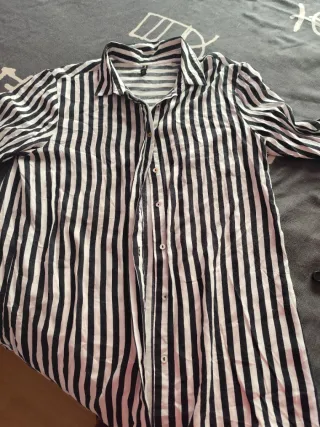 Camisa Rayas Stradivarius Talla M