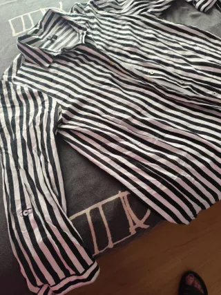 Camisa Rayas Stradivarius Talla M