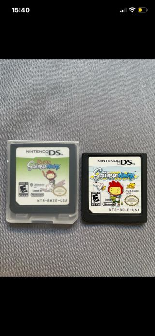 ScribbleNauts 1 y 2 Nintendo DS