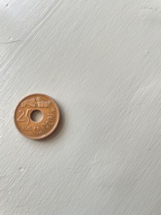 Moneda 25 ptas Canarias