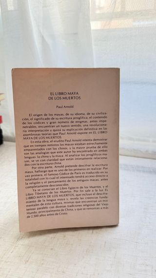 El libro maya de los muertos