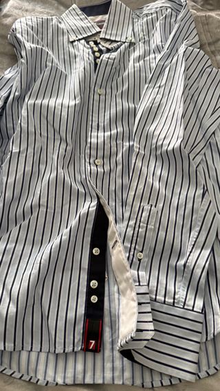 Camisa 7 Camicie Rayas Talla m usada una vez