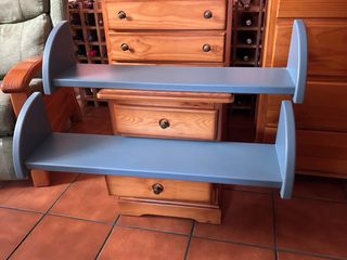 Pack 2 Baldas Infantiles Madera Estilo Montessori