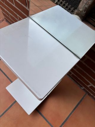 Mueble de baño espejo y baldas. Vintage. Funcional