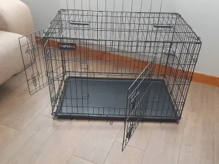Jaula para mascotas negra