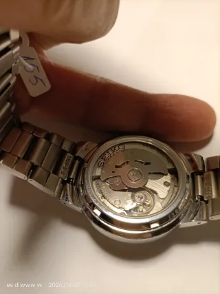 Reloj Seiko 5 Automático Blanco