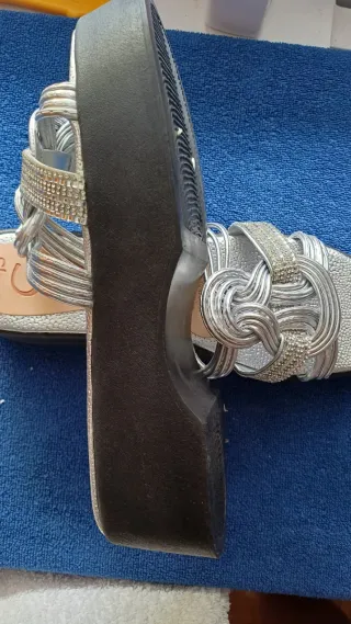 Sandalias Plataforma Snys Talla 40