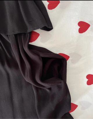 Vestido negro con encaje