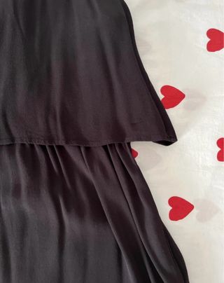 Vestido negro con encaje