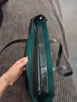 Bolso Parfois negro y verde