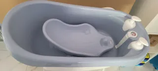 Bañera Bebé con Patas Plegables