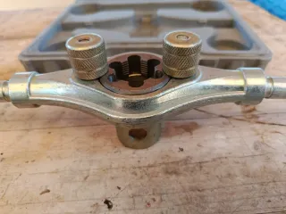 Terrajas M20, M25 con mandril y guías