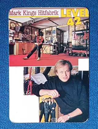 Calendário de bolso Level 42