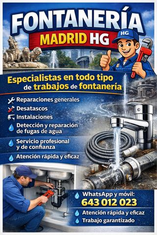 SERVICIO FONTANERO MADRID