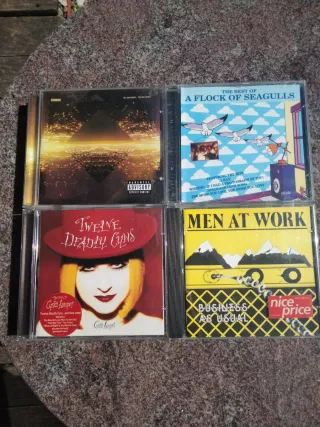 Lote 18 CDs Varios Artistas Pop/Rock