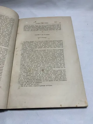 Libro antico le fughe famose antiche moderne 1874